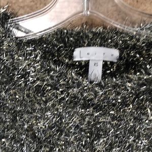 Leith Sweaters - EUC Leith Metallic Gold Fluffy Sweater Leith Sweaters - EUC Leith Metallic Gold Fluffy Sweater